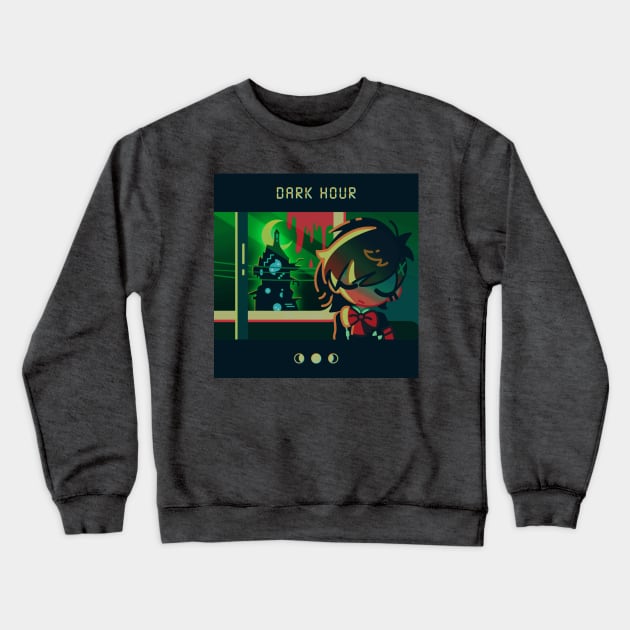 P3P Dark Hour Crewneck Sweatshirt by OkiComa